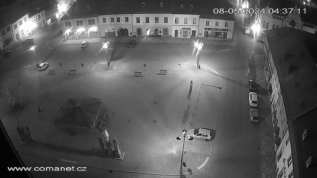 Webkamera Masarykovo náměstí v Jilemnici