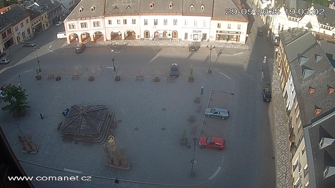 Jilemnice - Masarykovo náměstí