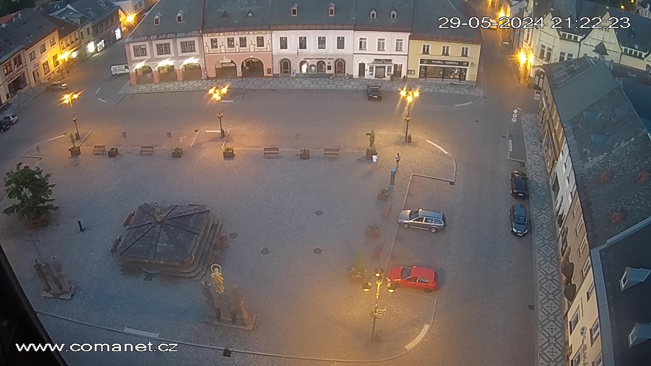 Jilemnice - Masarykovo náměstí