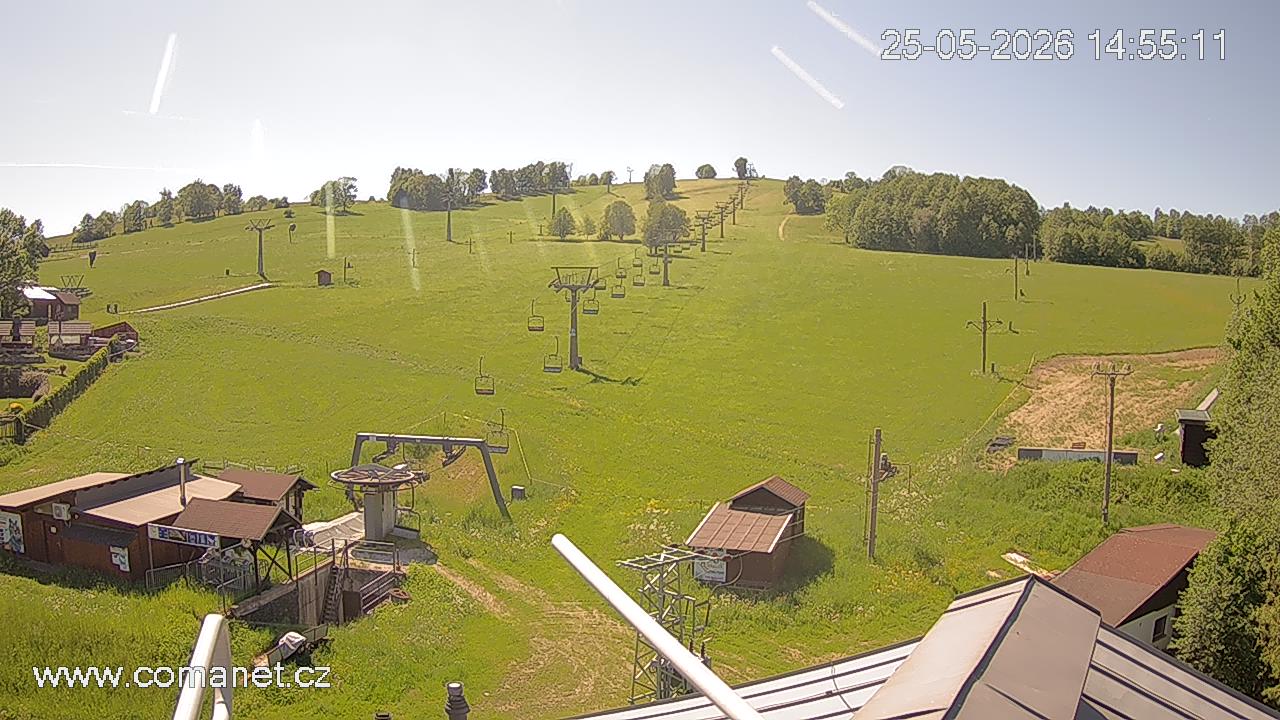 Kamera na żywo - Kněžický vrch