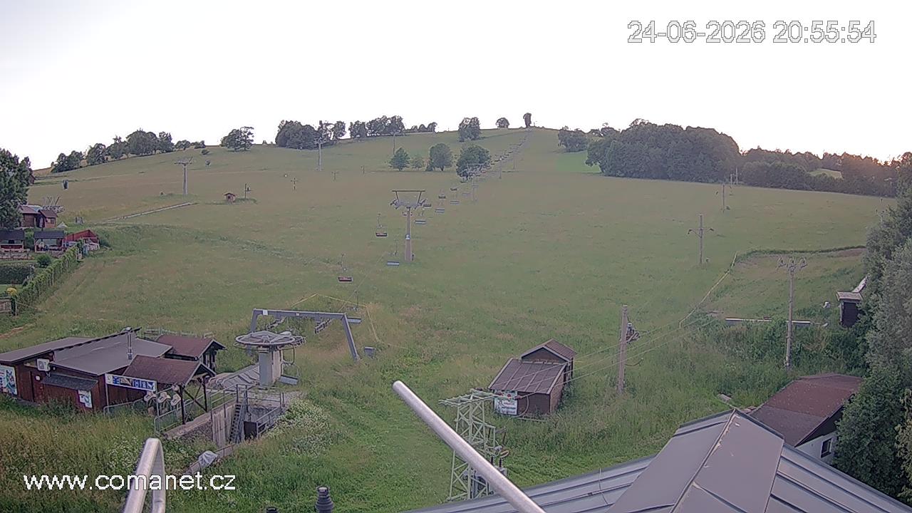 Kamera na żywo - Kněžický vrch