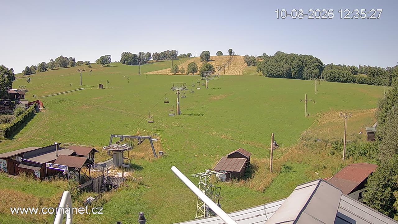 Kamera na żywo - Kněžický vrch